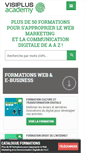 Mobile Screenshot of formation.visiplus.net